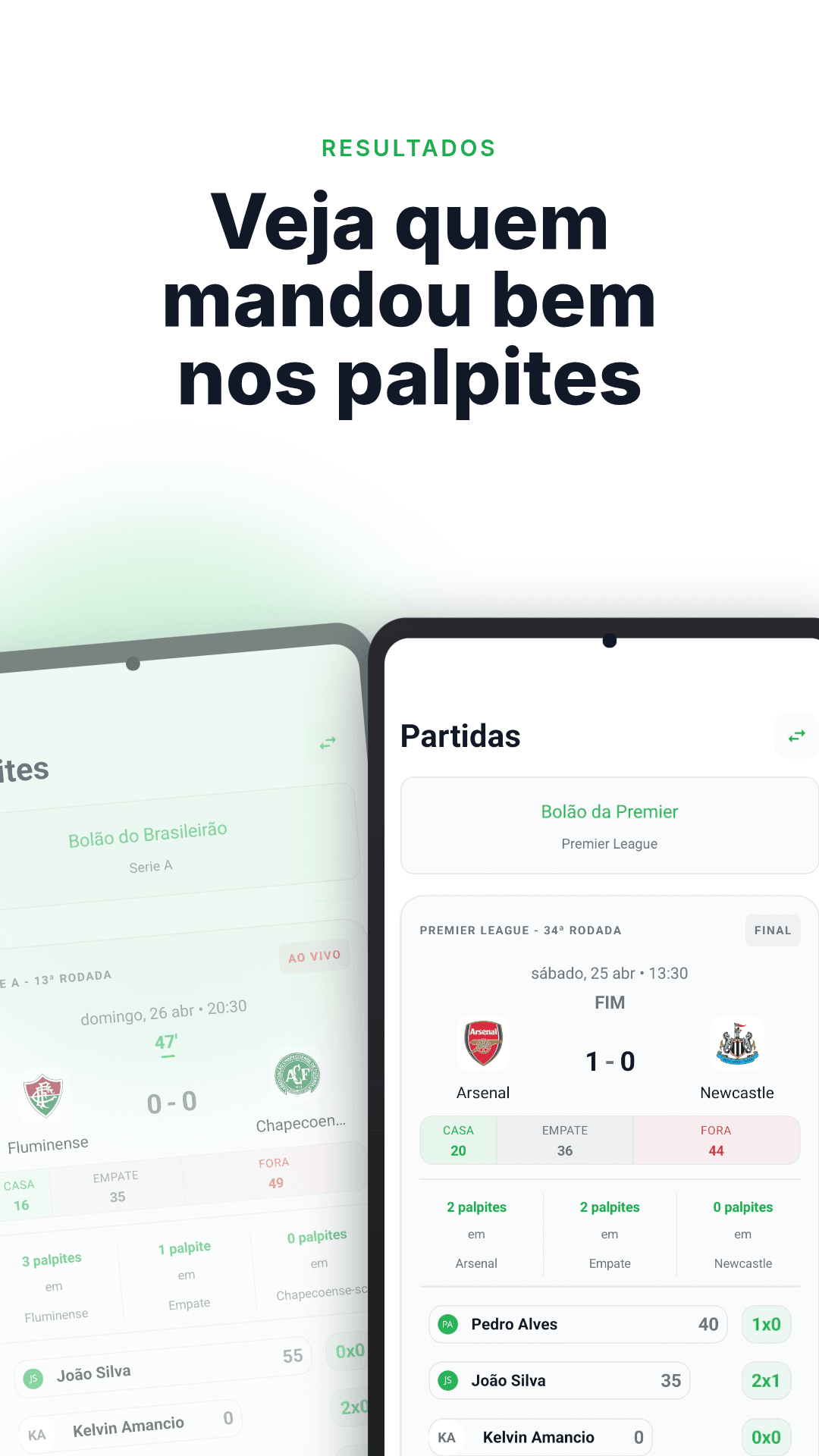 Scorik — Resultados das partidas